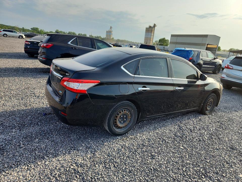Photo 3 from auction – 2013 NISSAN SENTRA with VIN 3N1AB7AP4DL718004
