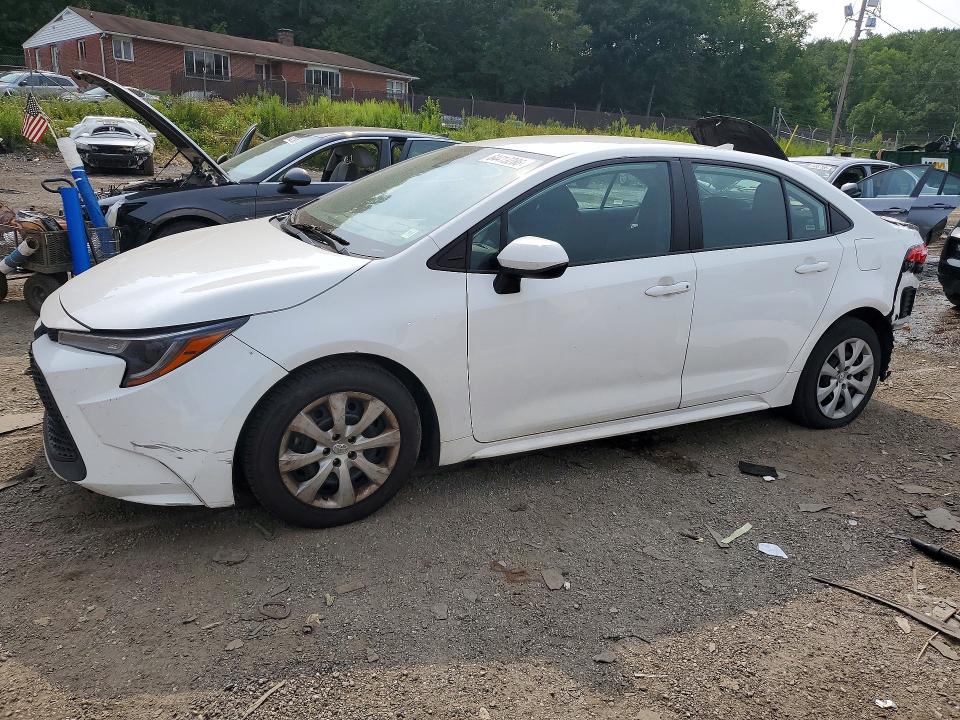 TOYOTA COROLLA 2021 with VIN 5YFEPMAE0MP223542 - Photo from auction