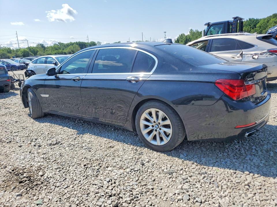 Photo 2 from auction – 2015 BMW 740 with VIN WBAYF4C58FGS99315