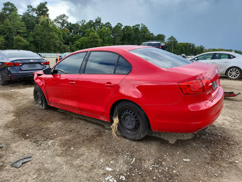 Снимка 2 от търг – 2013 VOLKSWAGEN JETTA с VIN 3VW2K7AJ1DM293796