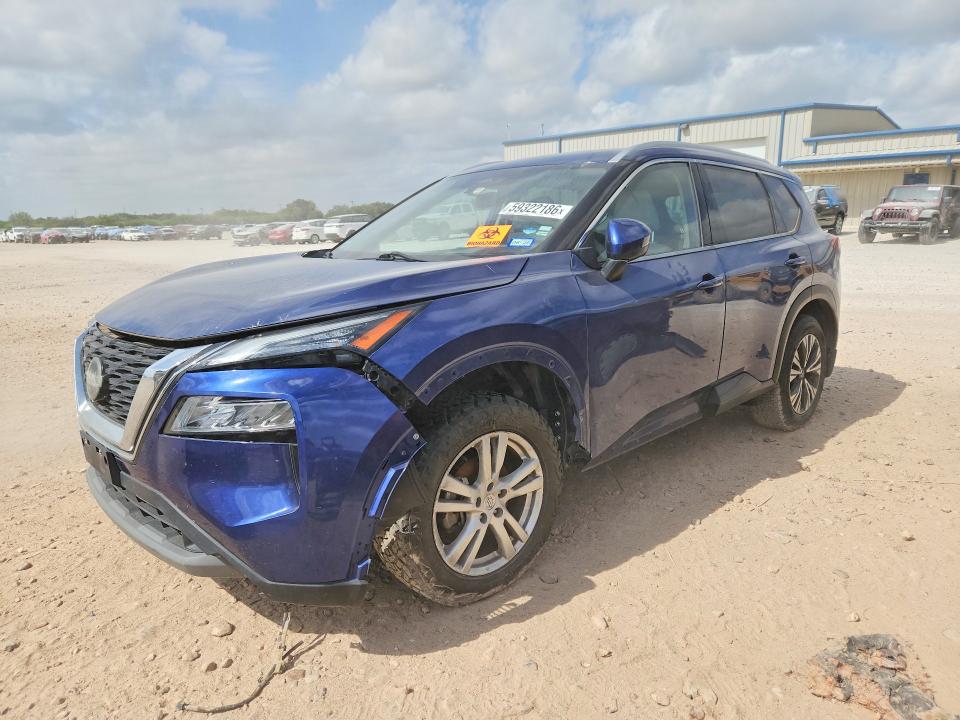 NISSAN ROGUE 2021 with VIN JN8AT3BB1MW215826 - Photo from auction