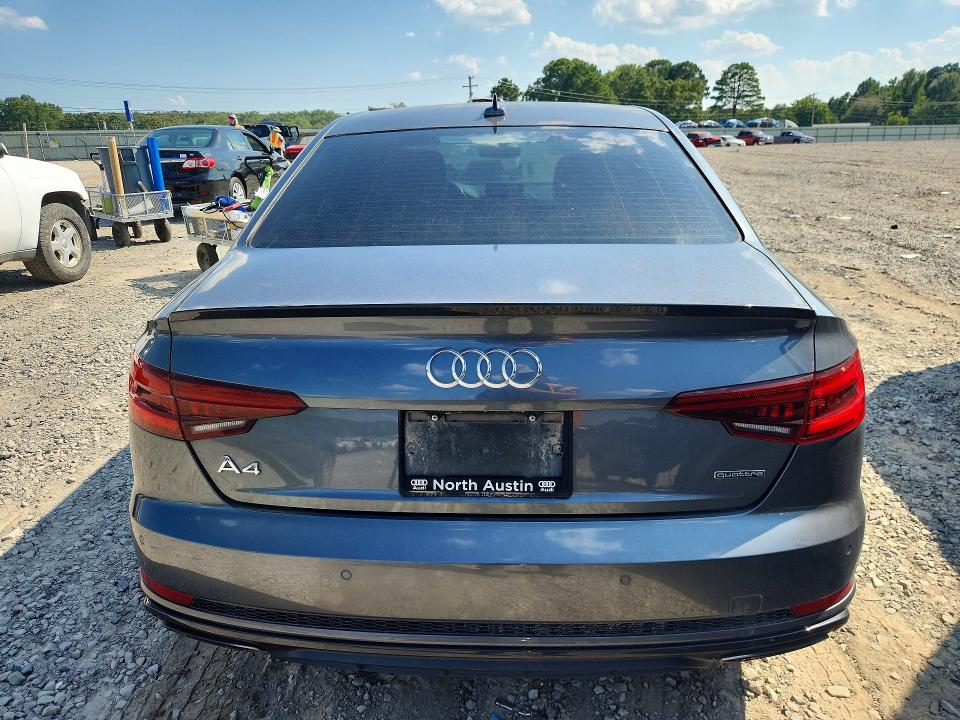 Photo 6 from auction – 2019 AUDI A4 with VIN WAUFNAF44KN014241