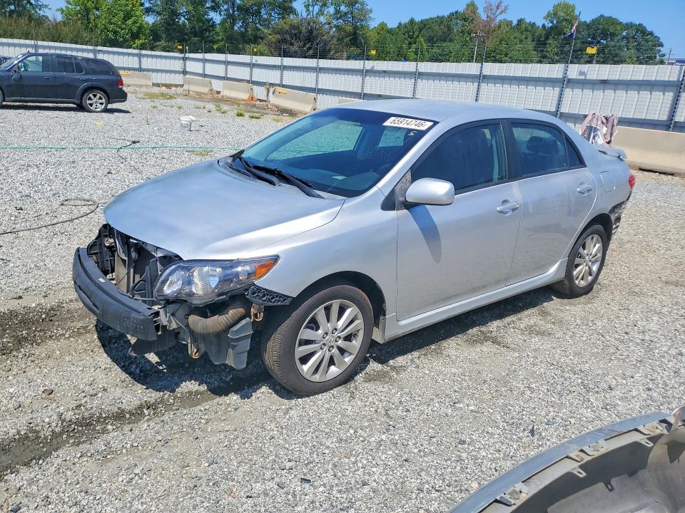 TOYOTA COROLLA 2010 with VIN 1NXBU4EE3AZ205357 - Photo from auction