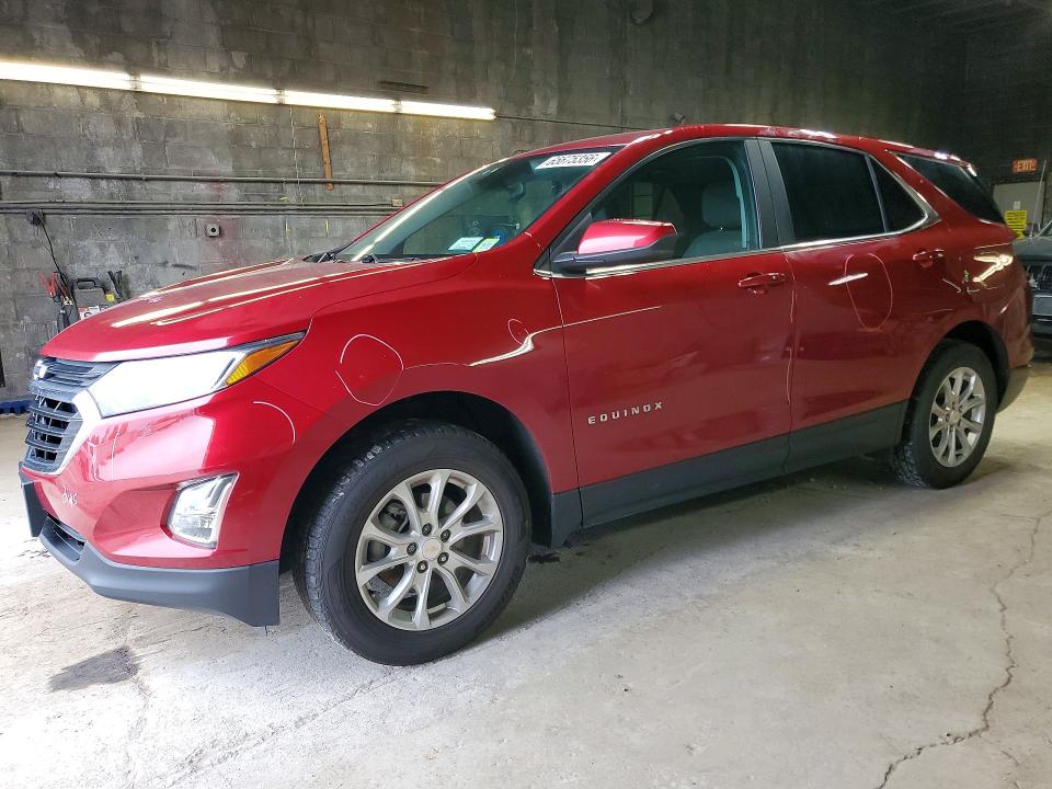 CHEVROLET EQUINOX 2021 with VIN 3GNAXUEV0ML311083 - Photo from auction