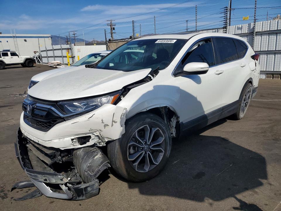 HONDA CR-V 2022 with VIN 7FARW1H52NE023997 - Photo from auction