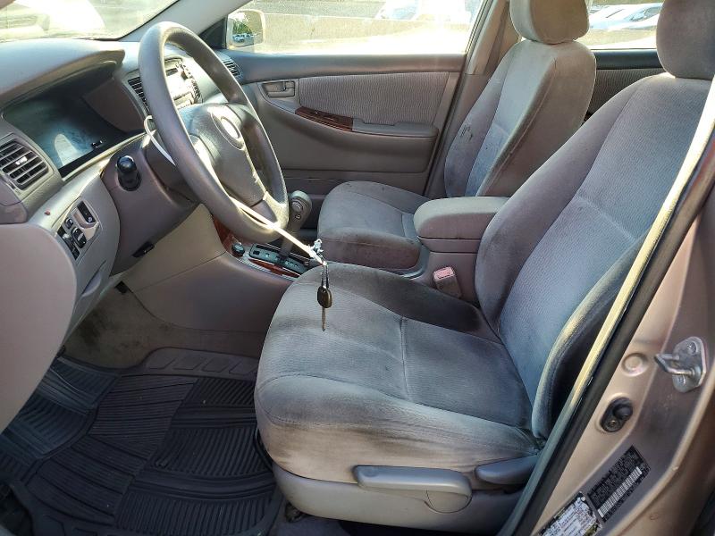 Photo 7 from auction – 2005 TOYOTA COROLLA with VIN 2T1BR32E95C410124