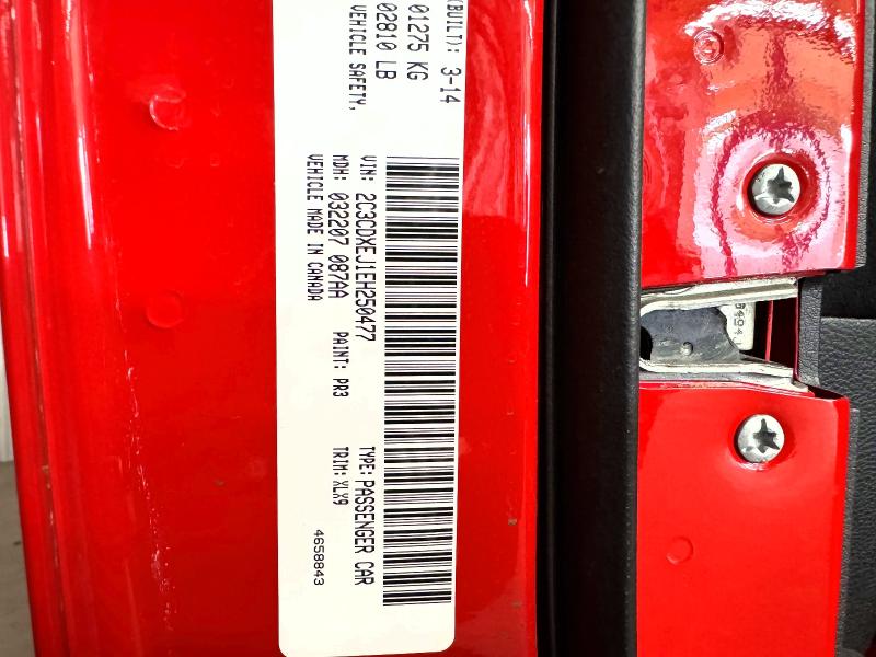 Photo 10 from auction – 2014 DODGE CHARGER with VIN 2C3CDXEJ1EH250477