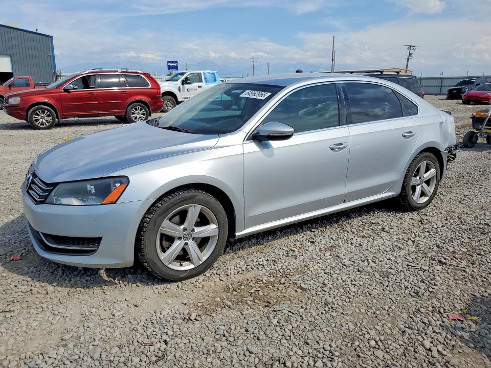 VOLKSWAGEN PASSAT 2012 with VIN 1VWBH7A35CC099059 - Photo from auction
