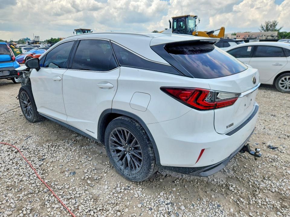 Photo 2 from auction – 2017 LEXUS RX 450H with VIN 2T2BGMCA2HC014222
