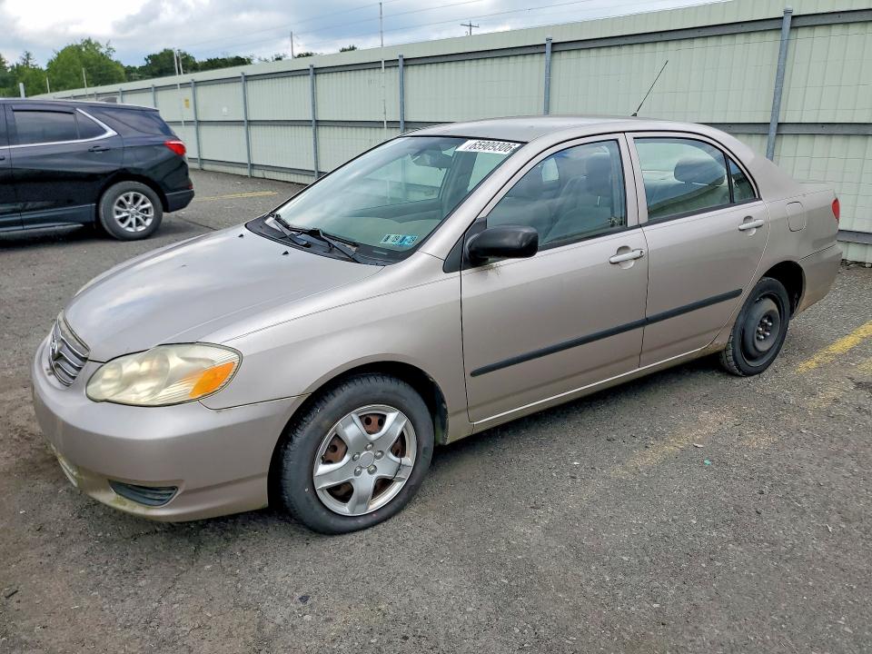 TOYOTA COROLLA 2003 with VIN 1NXBR32E23Z089085 - Photo from auction