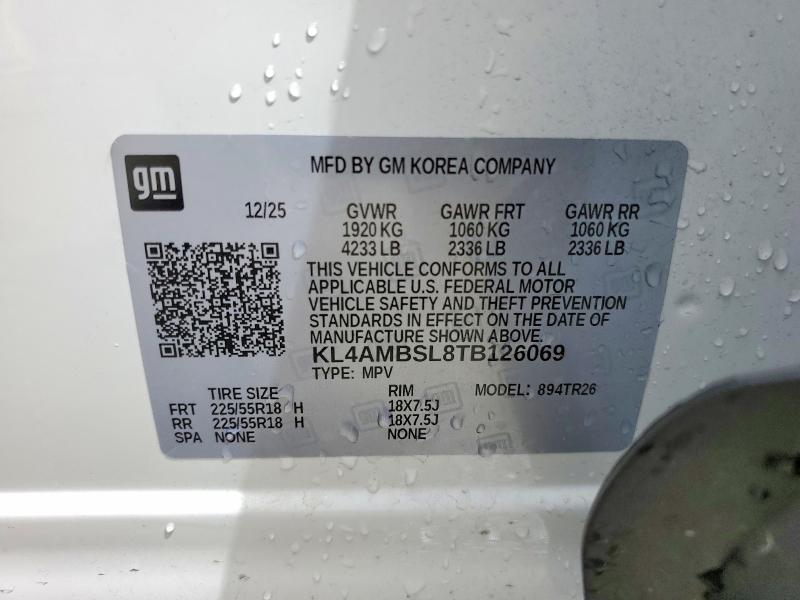 Photo 14 from auction – 2026 BUICK ENCORE GX with VIN KL4AMBSL8TB126069
