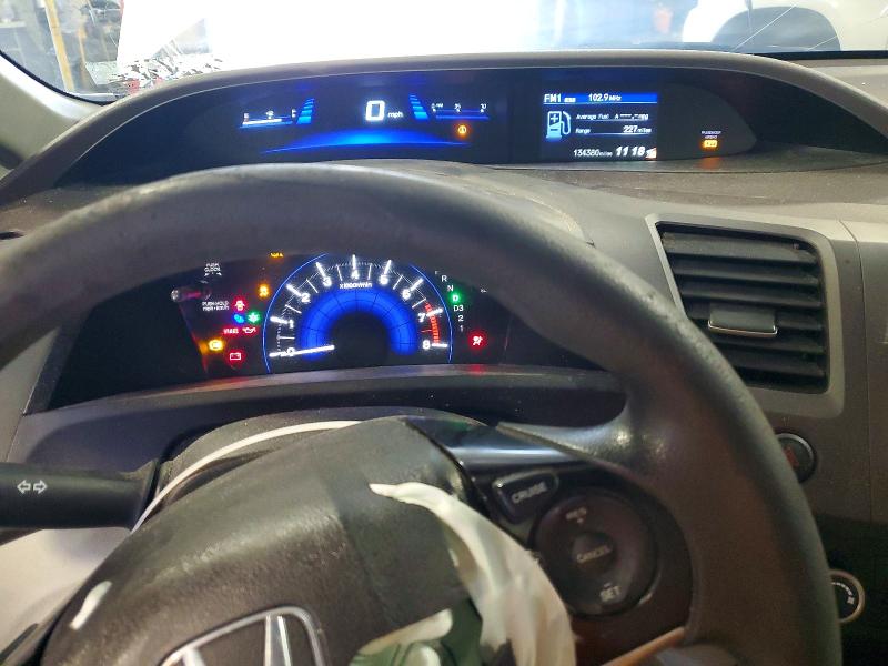 Photo 9 from auction – 2012 HONDA CIVIC with VIN 19XFB2F53CE343707