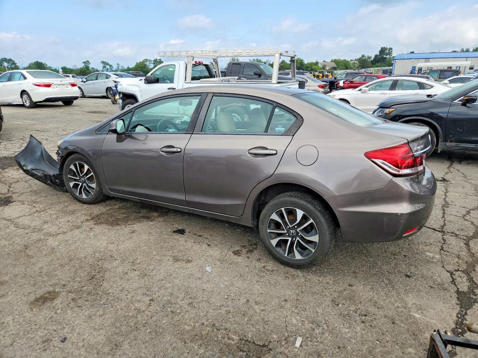 Photo 2 from auction – 2013 HONDA CIVIC with VIN 2HGFB2F87DH529610