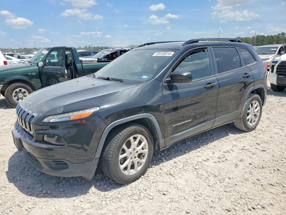 JEEP CHEROKEE 2016 with VIN 1C4PJLAB6GW336854 - Photo from auction
