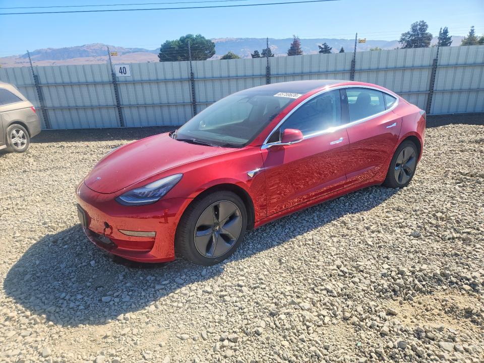 TESLA MODEL 3 2018 with VIN 5YJ3E1EB4JF093431 - Photo from auction