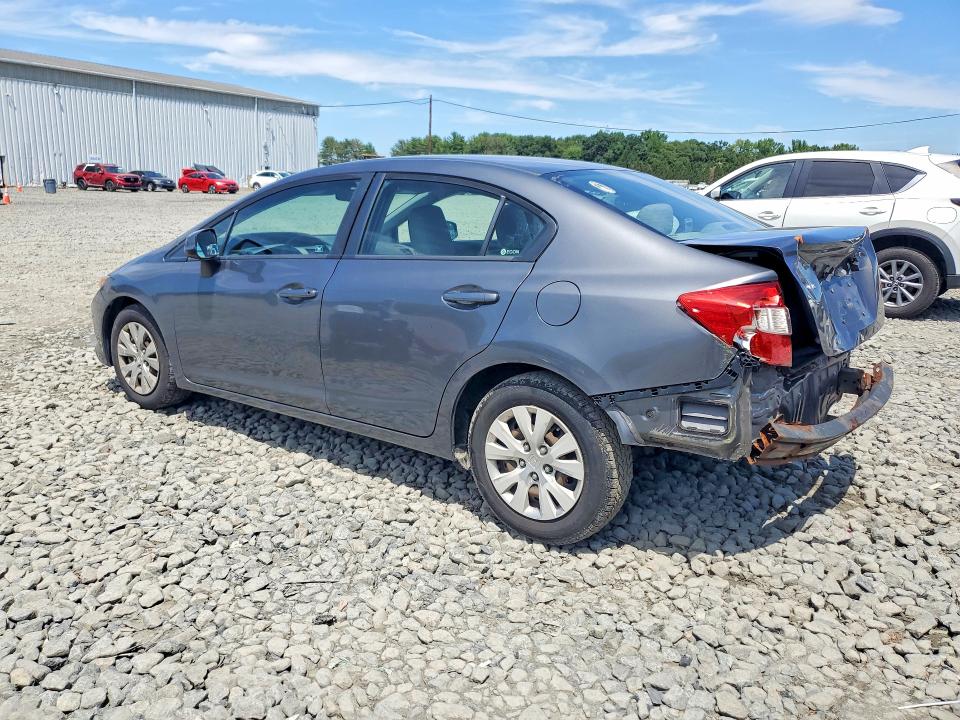 Photo 2 from auction – 2012 HONDA CIVIC with VIN 19XFB2F54CE343134