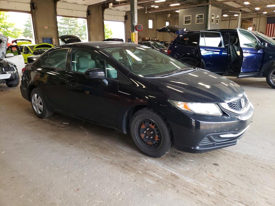 Photo 4 from auction – 2014 HONDA CIVIC with VIN 19XFB2F51EE200273