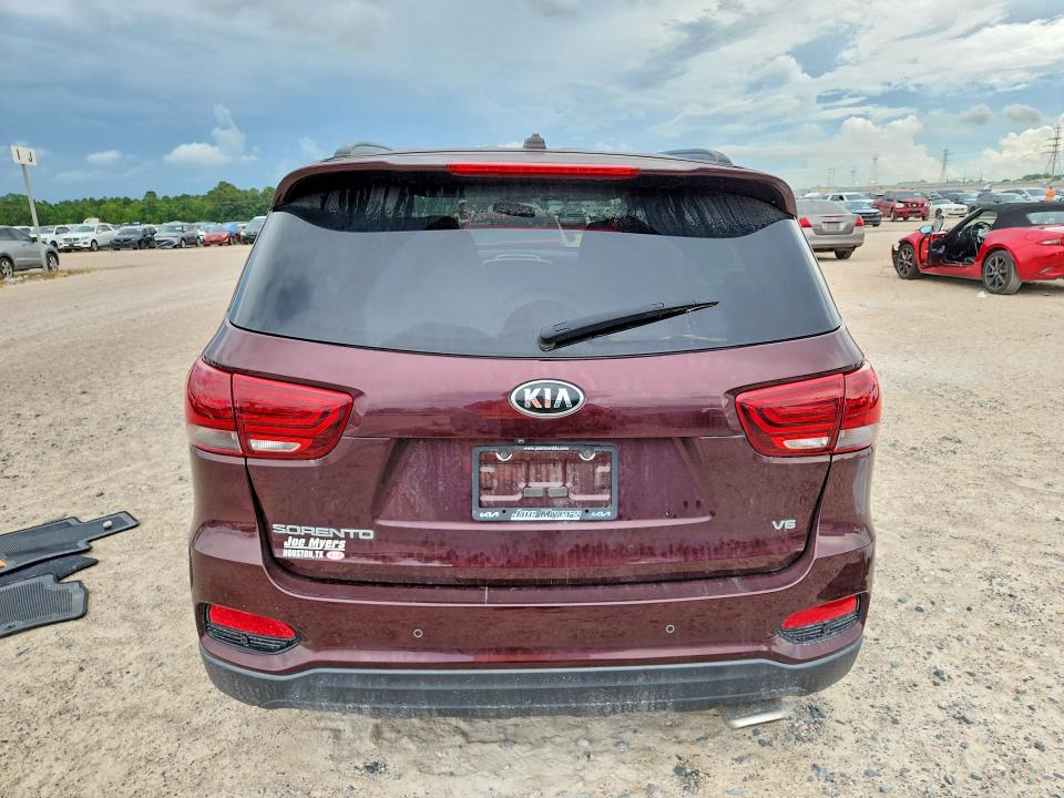 Photo 6 from auction – 2019 KIA SORENTO with VIN 5XYPG4A50KG606018