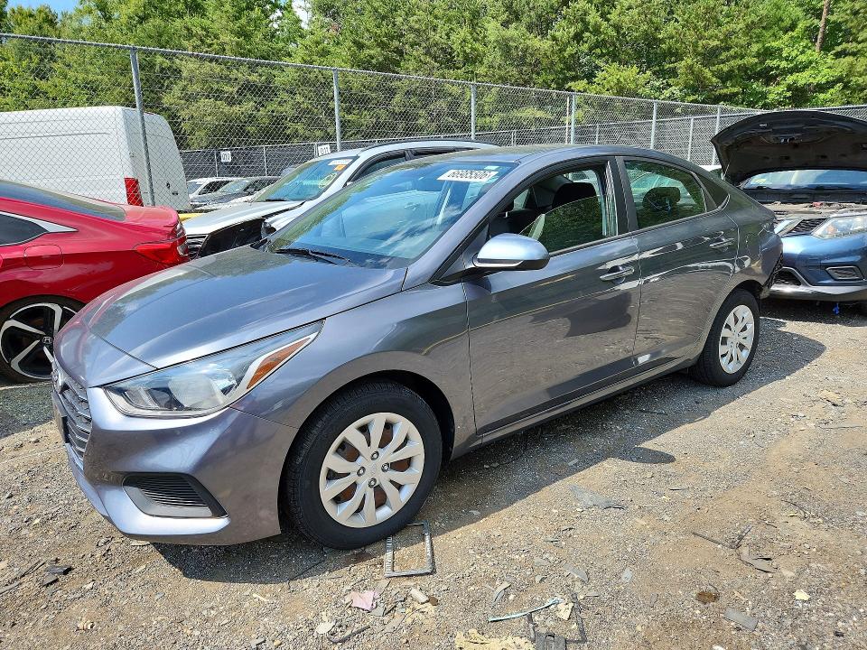 HYUNDAI ACCENT 2019 с VIN 3KPC24A38KE062022 - Снимка от търг