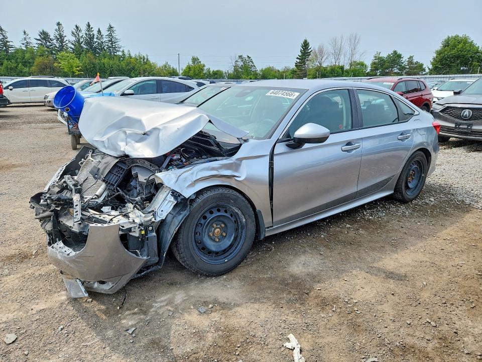 HONDA CIVIC 2022 with VIN 2HGFE2F25NH123846 - Photo from auction