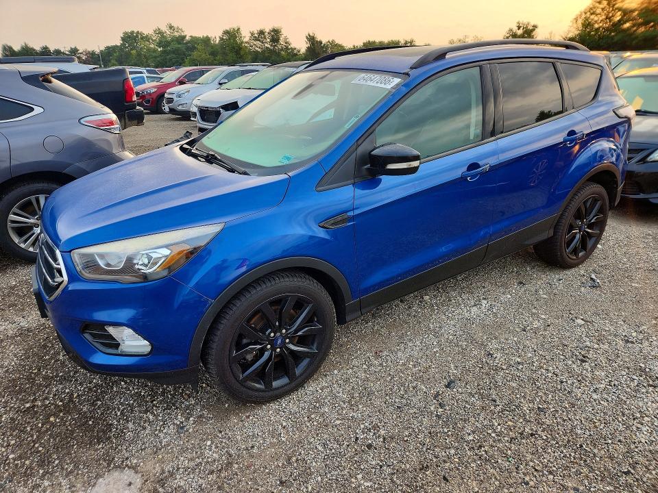 FORD ESCAPE 2017 with VIN 1FMCU9JD8HUE67691 - Photo from auction