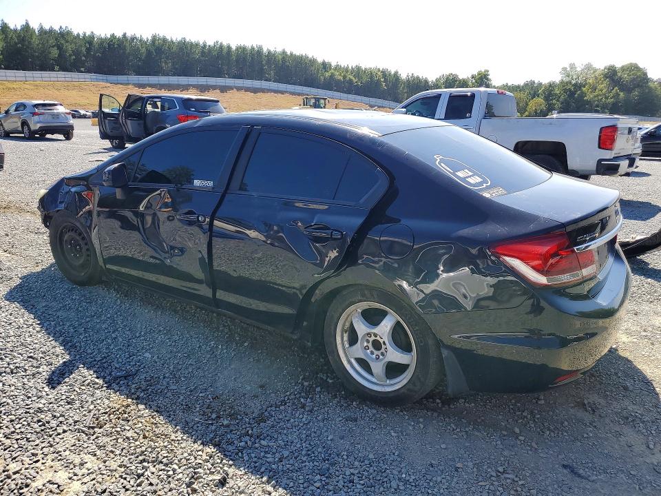 Photo 2 from auction – 2013 HONDA CIVIC with VIN 2HGFB2F58DH568583