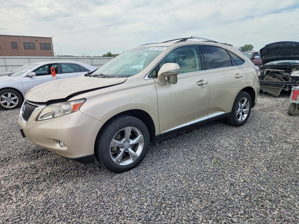 LEXUS RX 2011 with VIN JTJZK1BA3B2004920 - Photo from auction