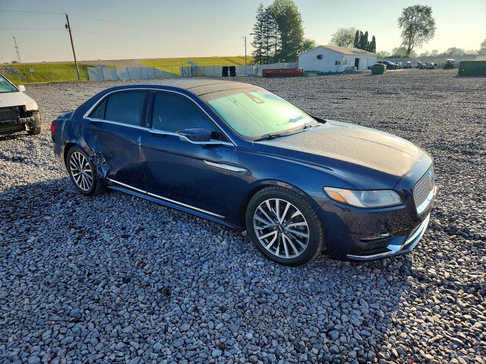 Photo 4 from auction – 2017 LINCOLN CONTINENTAL with VIN 1LN6L9SKXH5600331