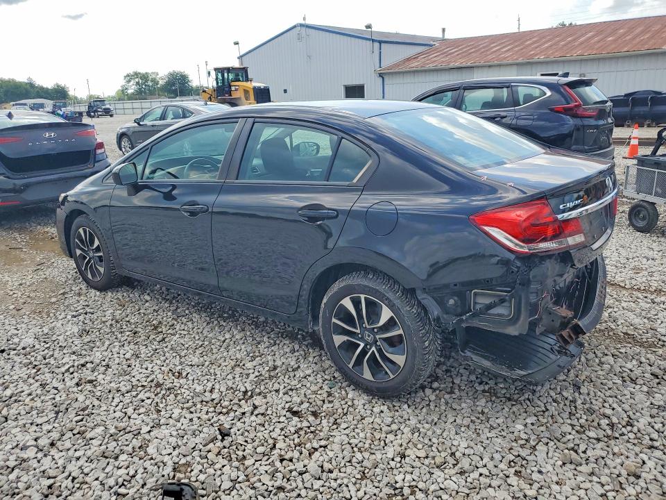 Photo 2 from auction – 2015 HONDA CIVIC with VIN 19XFB2F89FE054796