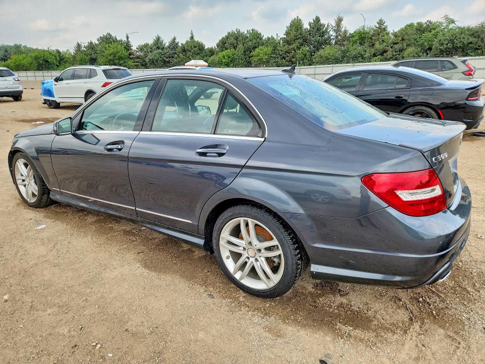 Photo 2 from auction – 2013 MERCEDES-BENZ C with VIN WDDGF8AB3DR259293
