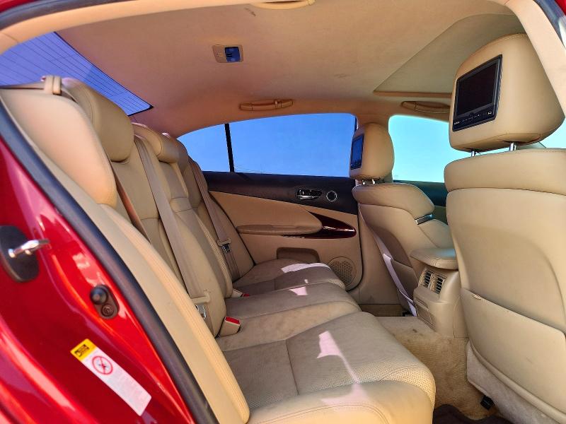 Photo 10 from auction – 2009 LEXUS GS with VIN JTHBE96S590044384