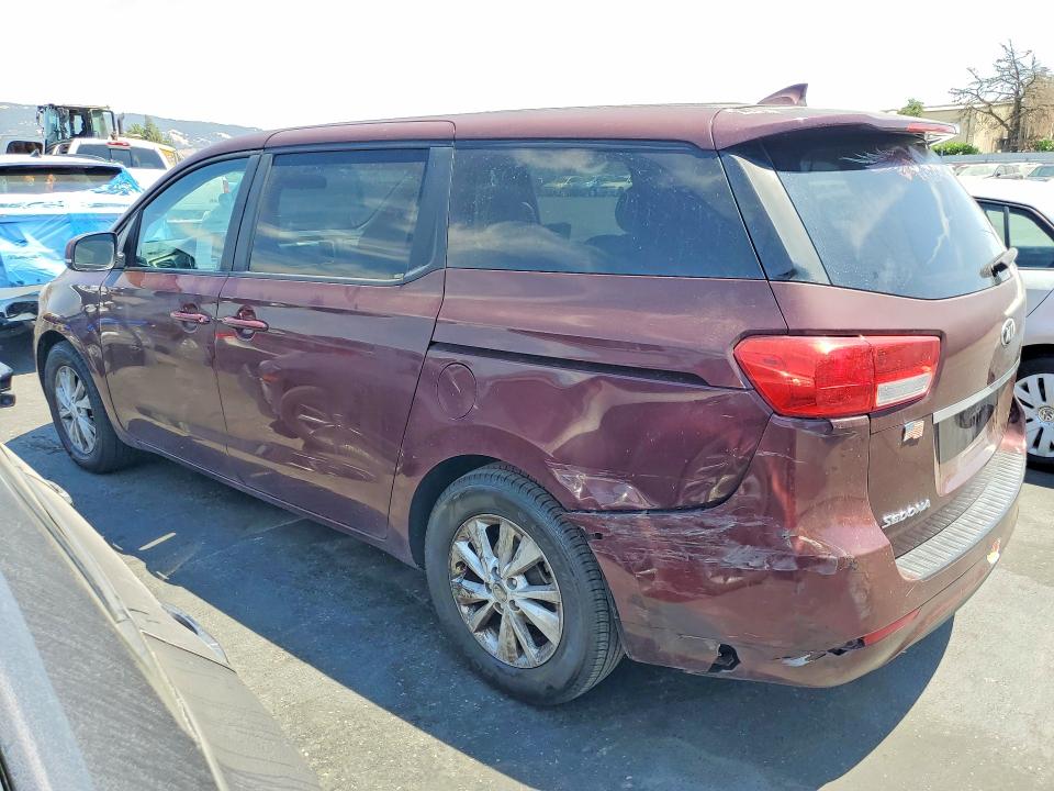 Photo 2 from auction – 2018 KIA SEDONA with VIN KNDMB5C17J6397394