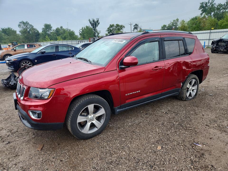 JEEP COMPASS 2016 with VIN 1C4NJDEB2GD654957 - Photo from auction