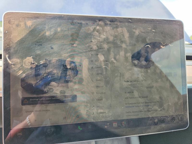 Photo 9 from auction – 2023 TESLA MODEL Y with VIN 7SAYGAEE1PF783689