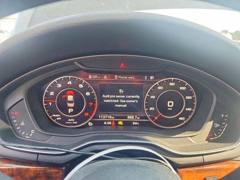 Photo 9 from auction – 2017 AUDI A4 with VIN WAUENAF45HN033594