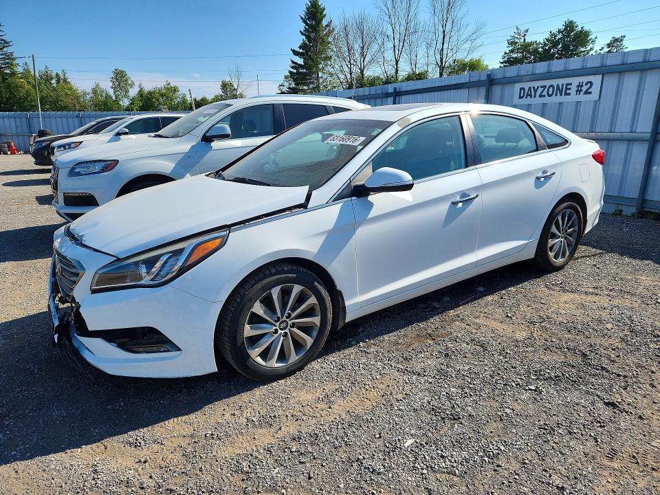 HYUNDAI SONATA 2016 with VIN 5NPE24AF8GH408916 - Photo from auction