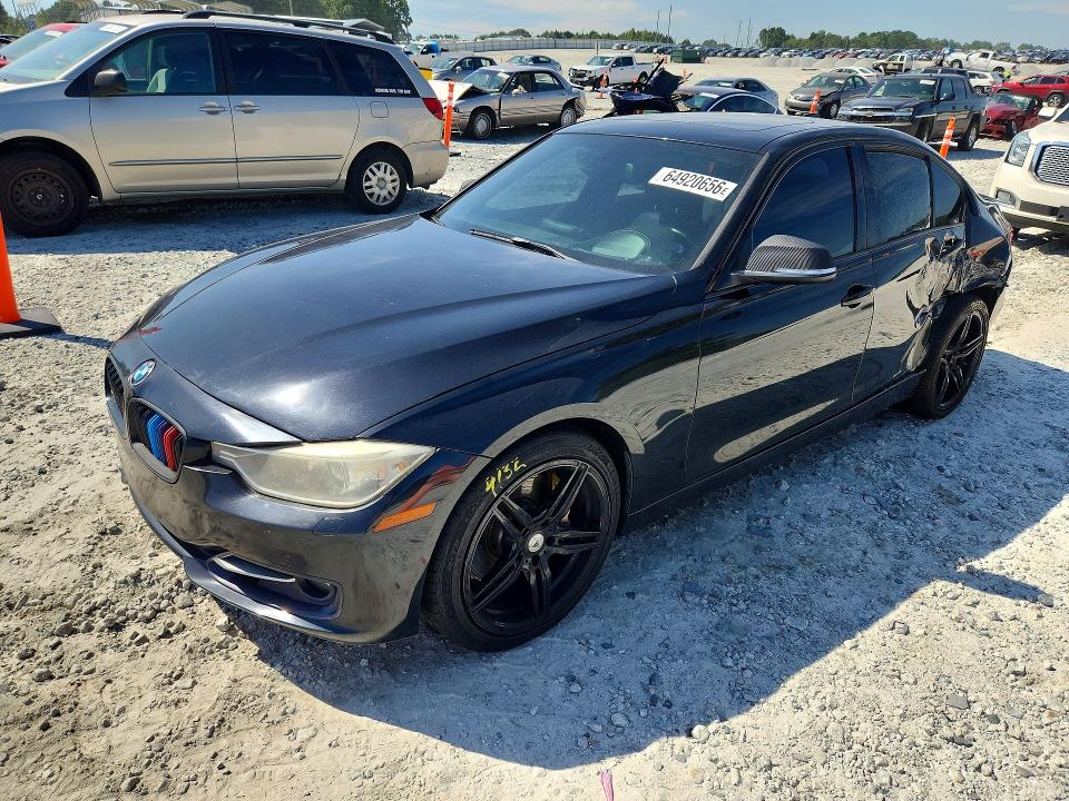 BMW 335 2013 with VIN WBA3A9G52DNR97203 - Photo from auction