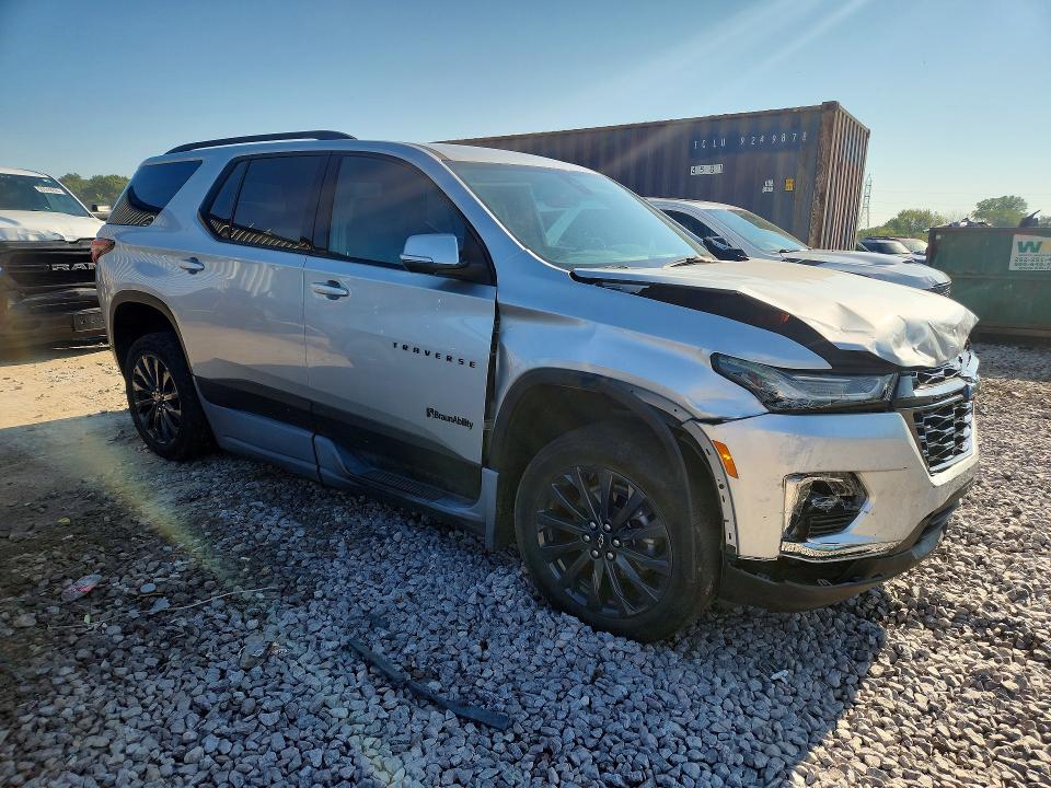 Photo 4 from auction – 2022 CHEVROLET TRAVERSE with VIN 1GNERJKWXNJ107567