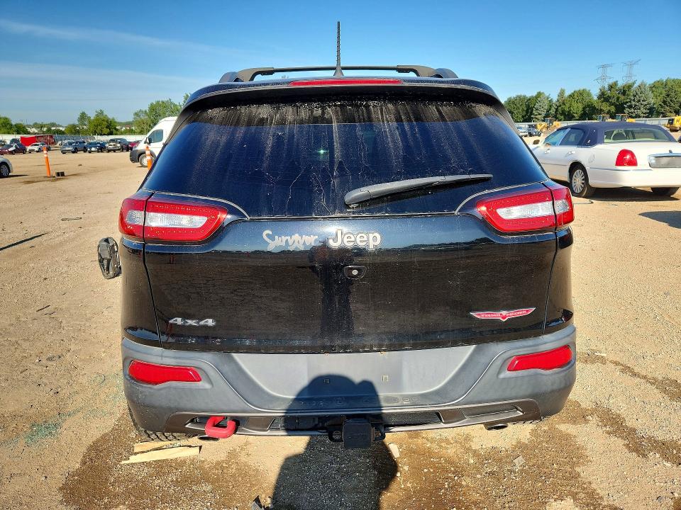 Photo 6 from auction – 2017 JEEP CHEROKEE with VIN 1C4PJMBS2HW616325