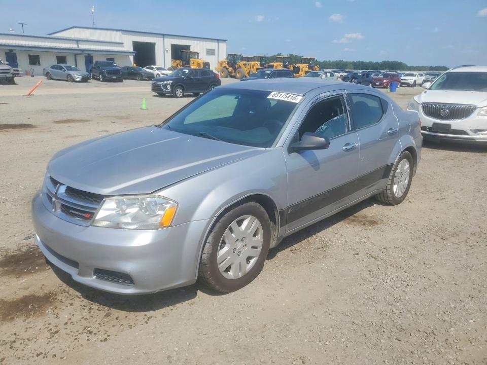 DODGE AVENGER 2014 with VIN 1C3CDZAB0EN109496 - Photo from auction