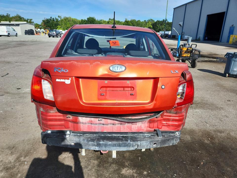 Photo 6 from auction – 2009 KIA RIO with VIN KNADE223896447463