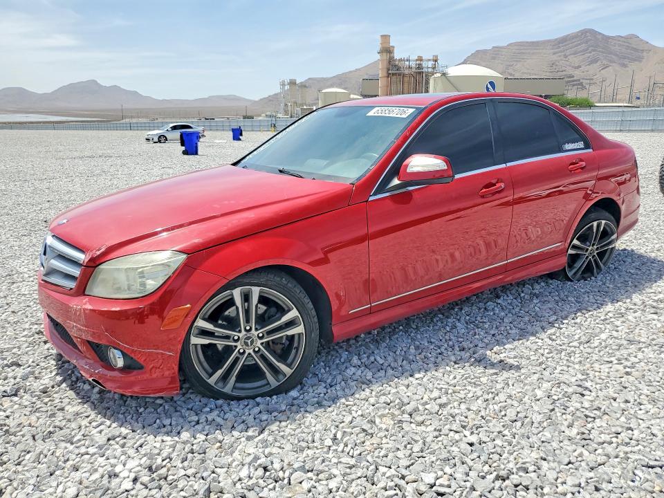 MERCEDES-BENZ C 2008 with VIN WDDGF54X28F033839 - Photo from auction