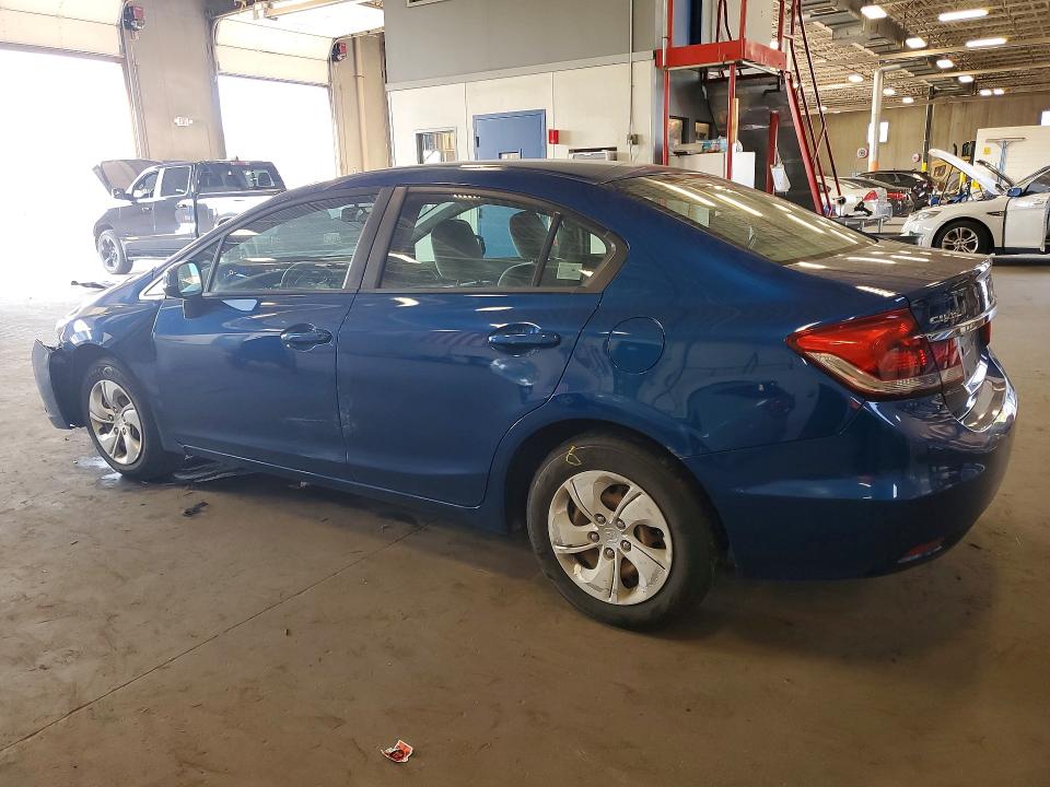Photo 2 from auction – 2013 HONDA CIVIC with VIN 19XFB2F5XDE012107