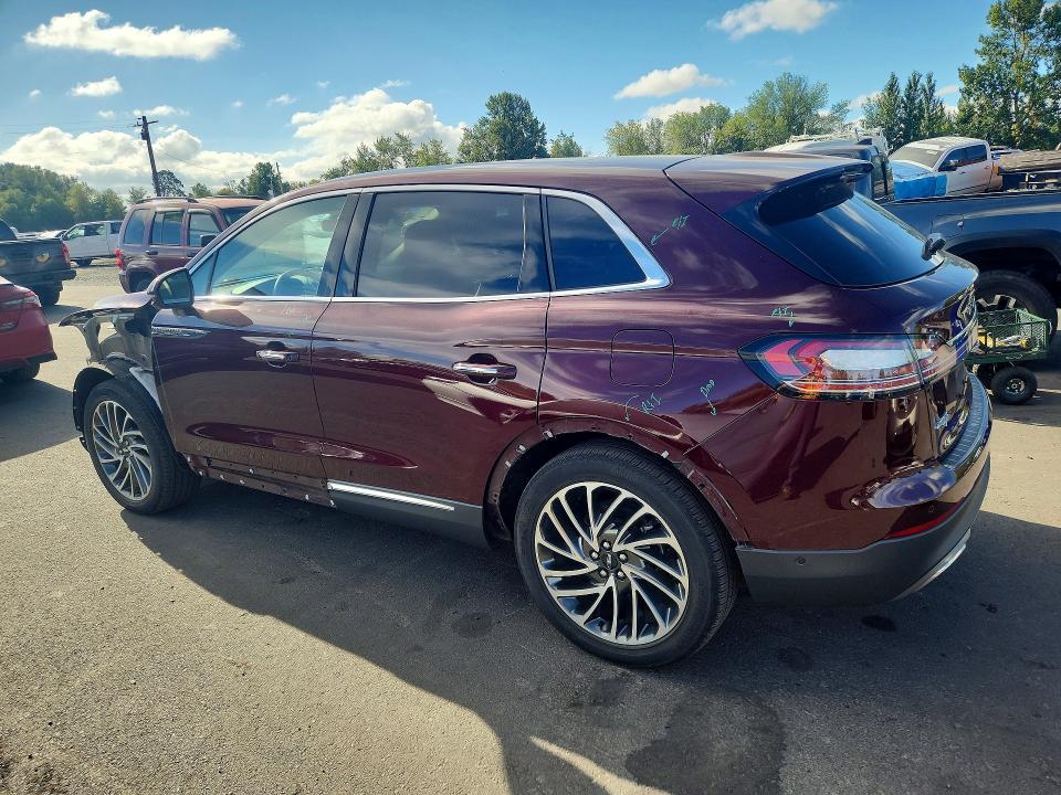 Photo 2 from auction – 2019 LINCOLN NAUTILUS with VIN 2LMPJ8L93KBL32746