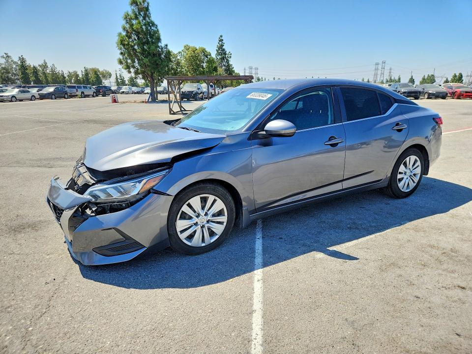 NISSAN SENTRA 2022 with VIN 3N1AB8BV9NY240055 - Photo from auction