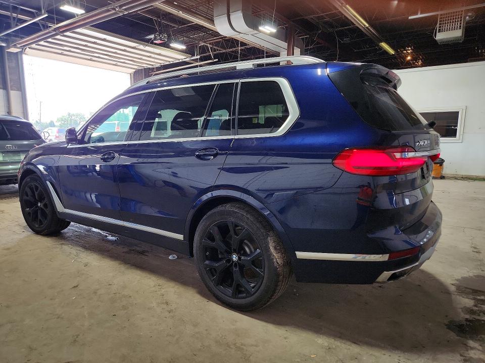 Photo 2 from auction – 2020 BMW X7 with VIN 5UXCW2C09L9B40312