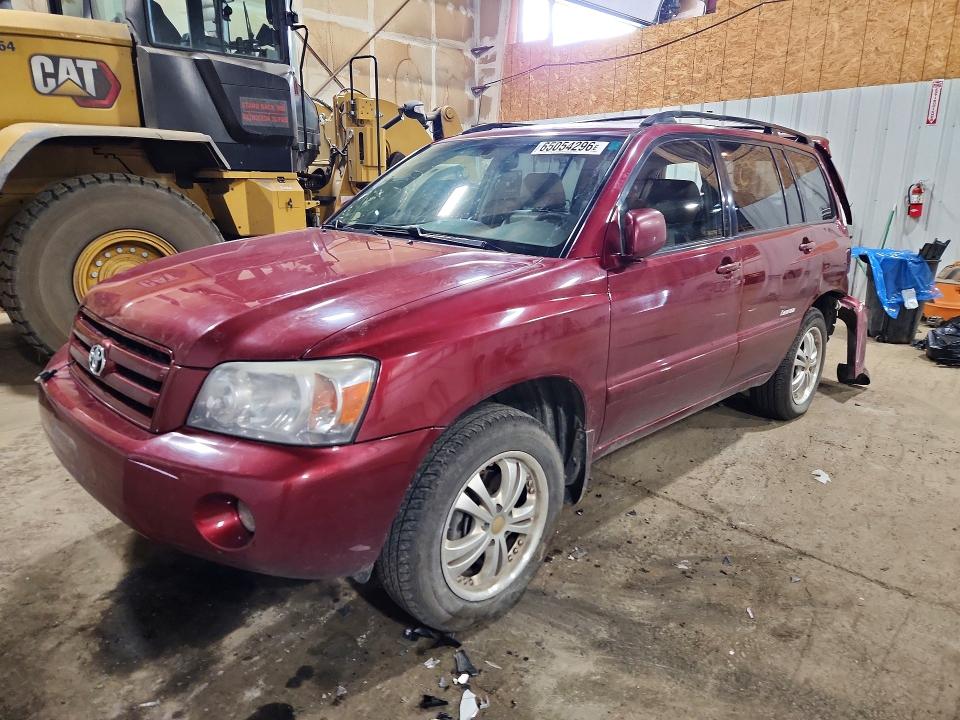 TOYOTA HIGHLANDER 2006 with VIN JTEEP21A560162327 - Photo from auction