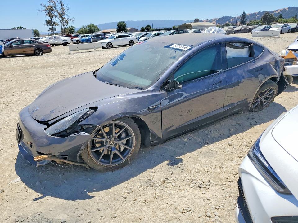 TESLA MODEL 3 2022 with VIN 5YJ3E1EB4NF184480 - Photo from auction