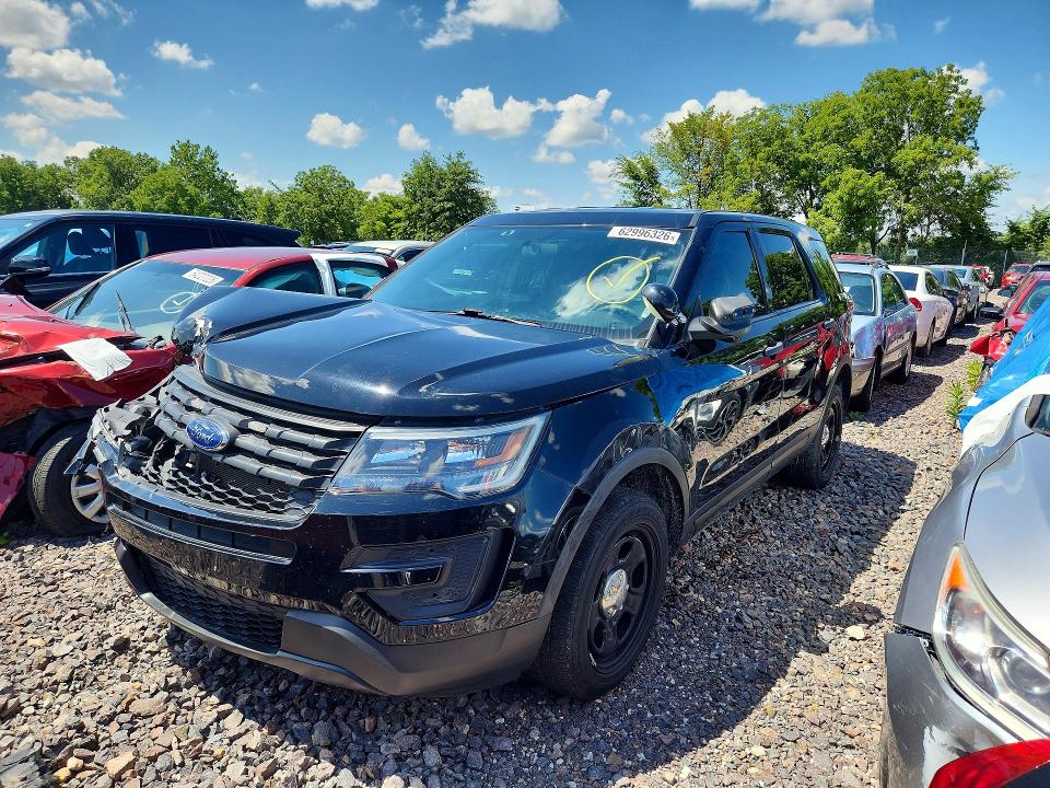 FORD EXPLORER 2018 with VIN 1FM5K8AR5JGB91933 - Photo from auction
