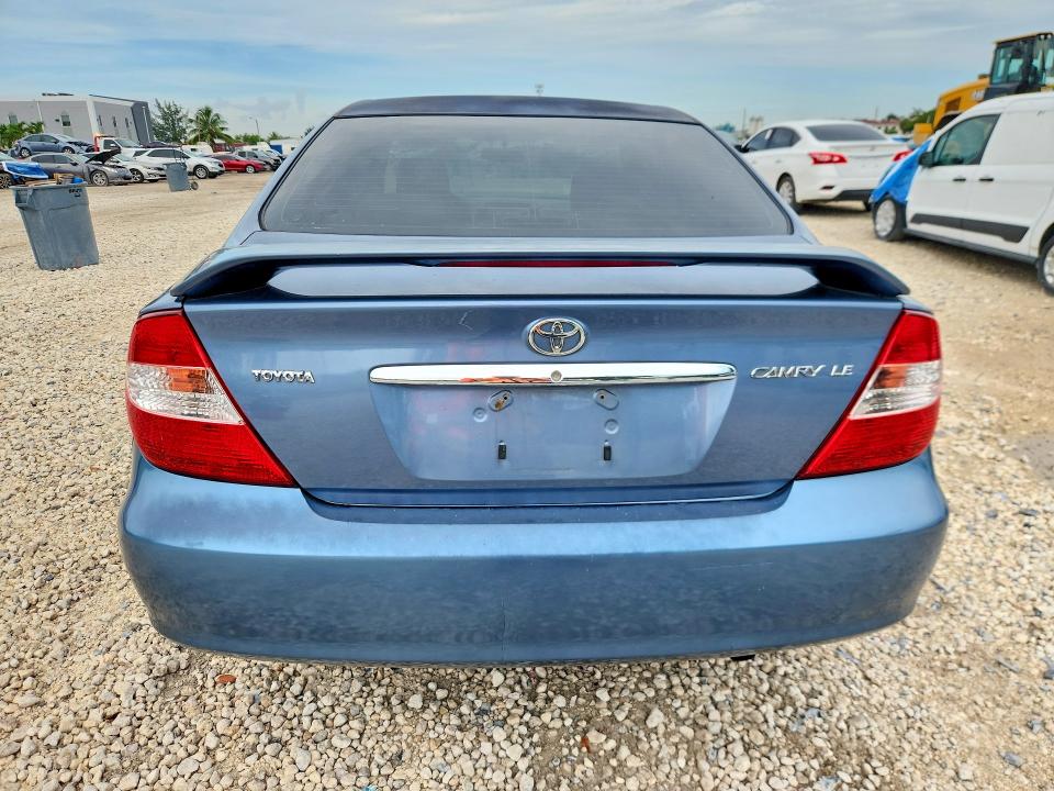 Photo 6 from auction – 2003 TOYOTA CAMRY with VIN JTDBE32K130152206